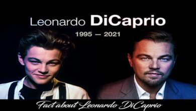 Fact about leonardo DiCaprio